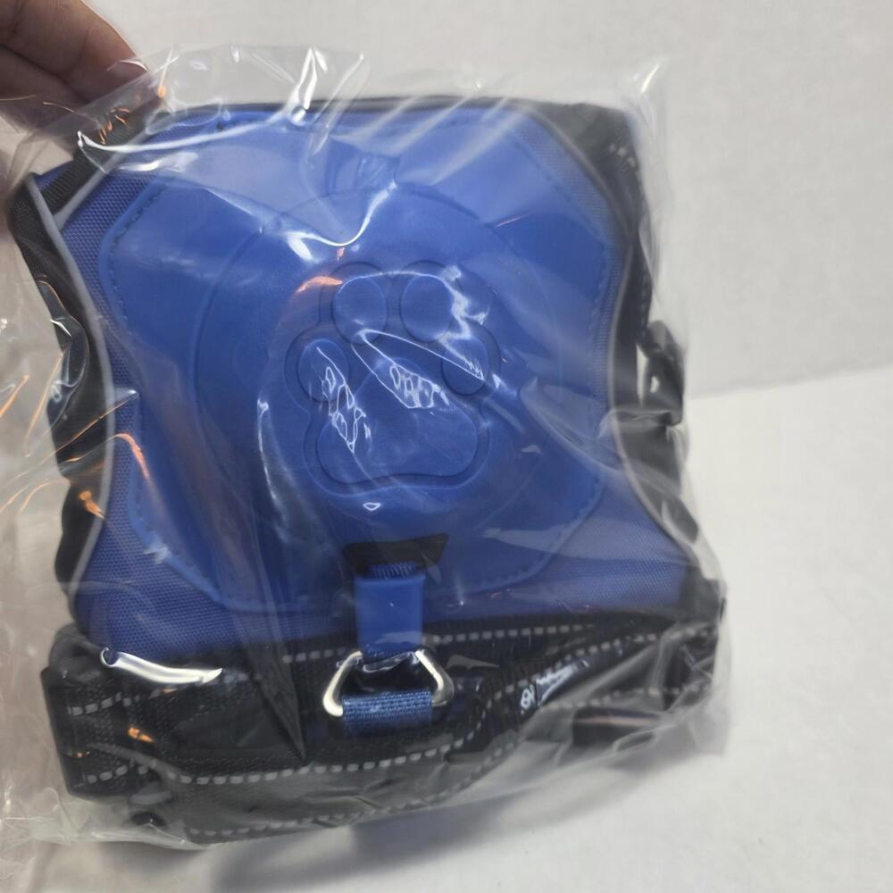 VIWK All-in-one Dog Harness With Retractable Leash In Blue Size Large - Picture 4 of 5